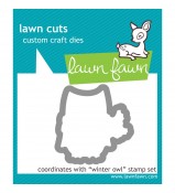 Lawn Fawn Winter Owl die set